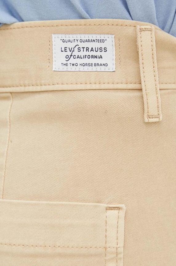 Kalhoty Levi's béžová A8697