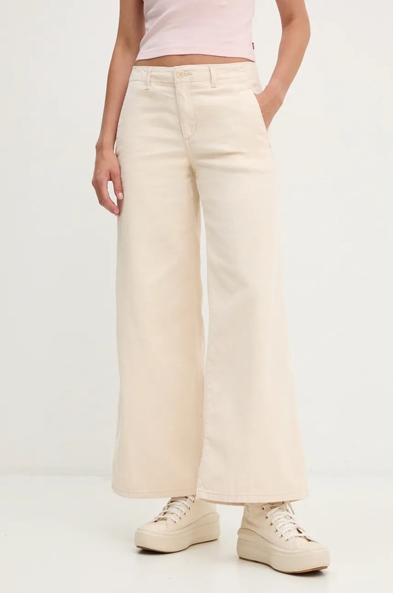 Levi's jeansy beżowy A8700