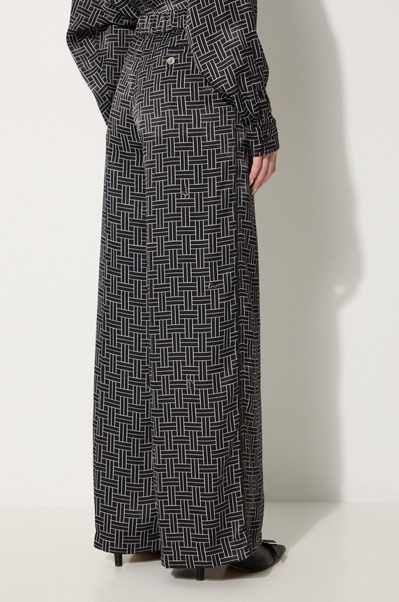 Oblečení Kalhoty Kenzo Weave Pajama Pants FE62PA0849R1.99 černá