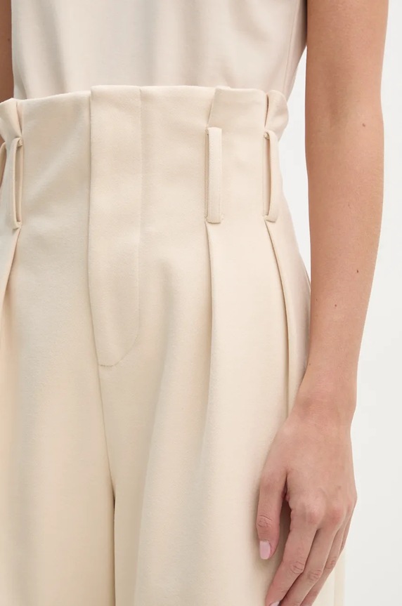 IRO pantaloni bej WM23KOTEL