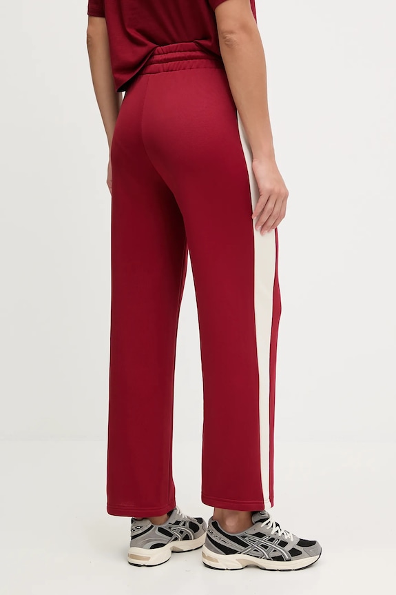 Îmbrăcăminte Puma pantaloni de trening Iconic T7 Straight Leg Track Pants 627996 burgundia