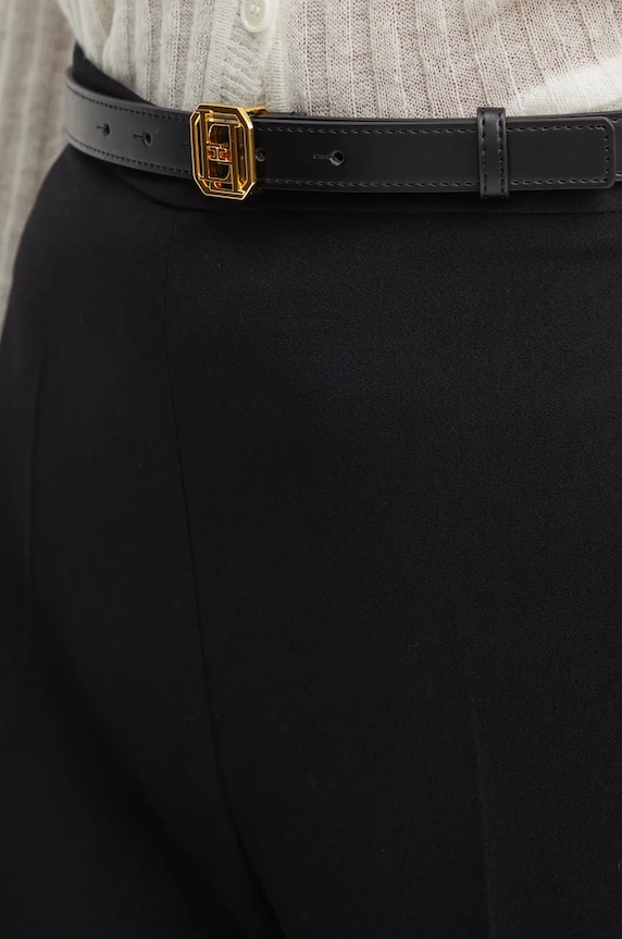 Elisabetta Franchi pantaloni PA06147E2 negru