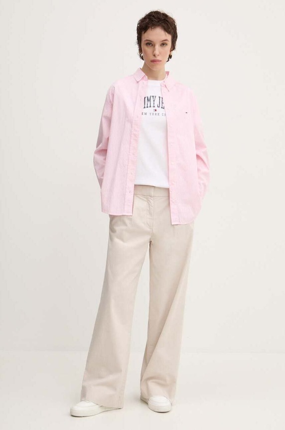 Abercrombie & Fitch nadrág KI156.4415.340 bézs AW24