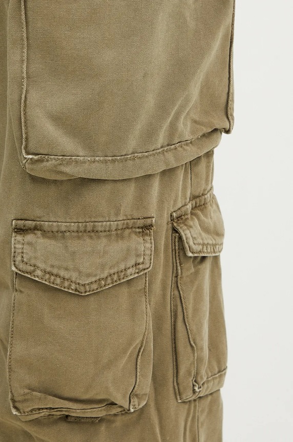 Bavlněné kalhoty Alpha Industries Multipocket Pant zelená 148022