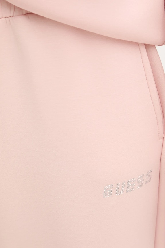 Guess spodnie dresowe CECILIA różowy V4BB13.K7UW2