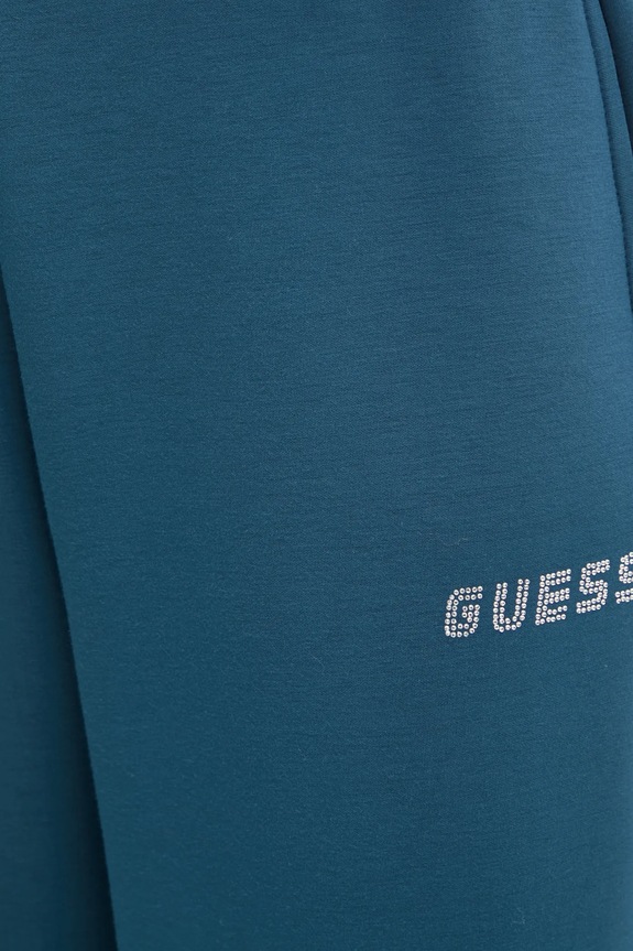 Guess pantaloni tuta CECILIA turchese V4BB13.K7UW2