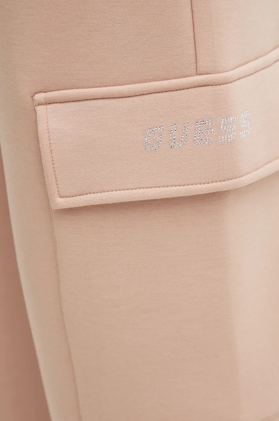 Tepláky Guess CECILIA V4BB12.K7UW2 béžová