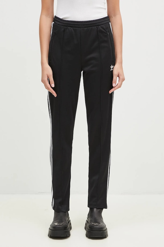 adidas Beckenbauer Track Pants Black applique nero IW3171