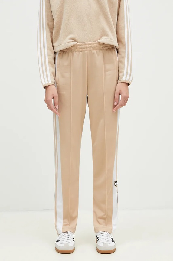 adidas Originals trousers Adicolor jersey beige IY2130