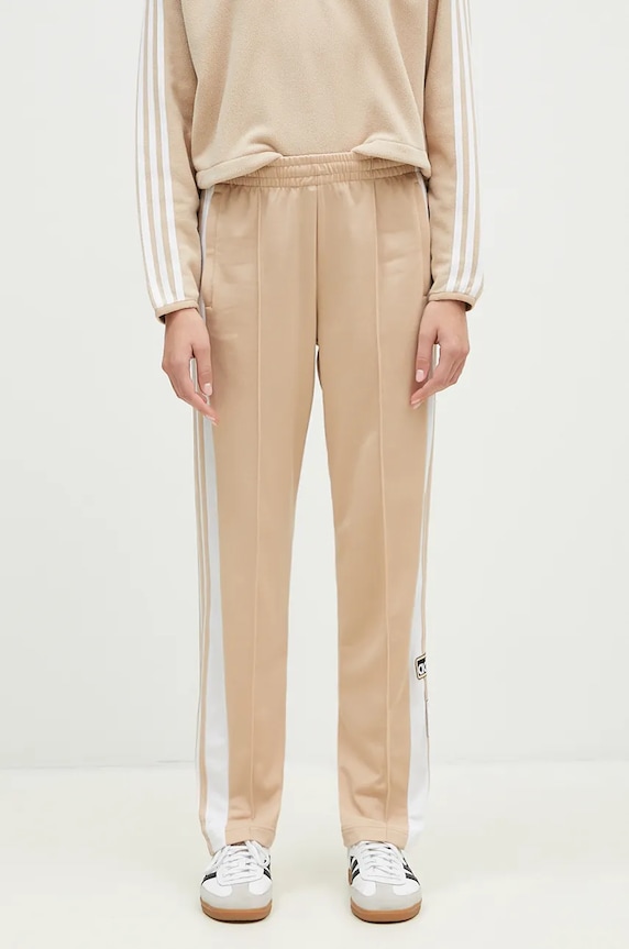 adidas Originals trousers Adicolor jersey beige IY2130