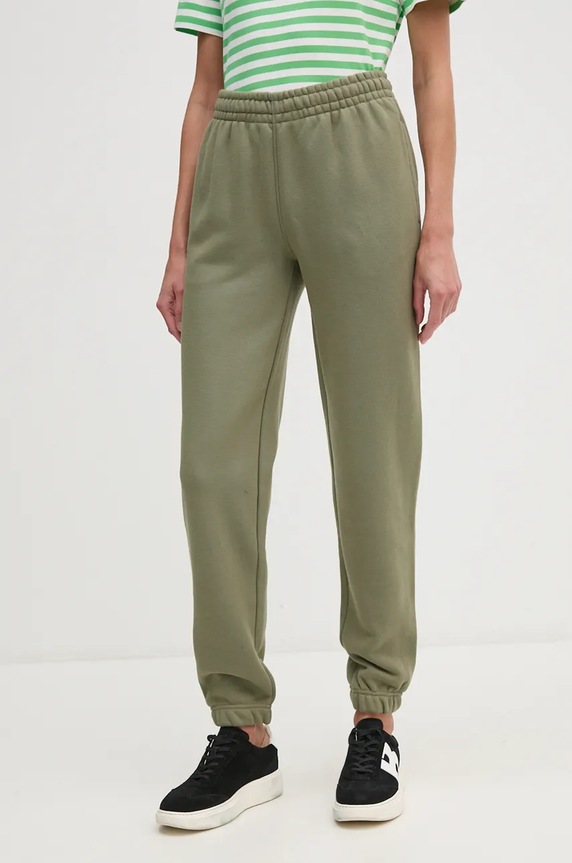 Lacoste pamut melegítőnadrág dzsörzé zöld XF2647