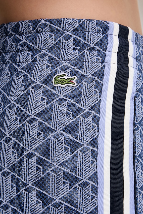 Lacoste spodnie dzwony damskie XF9313 niebieski