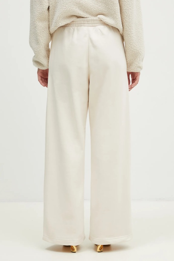 Clothing adidas Originals joggers Femme Galore Wideleg Fleece Pants JN3027 beige