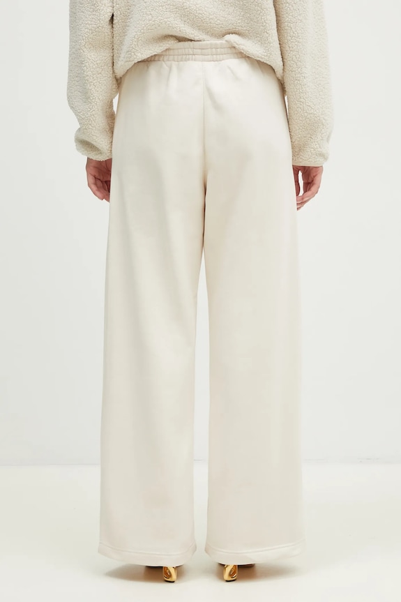 Clothing adidas Originals joggers Femme Galore Wideleg Fleece Pants JN3027 beige