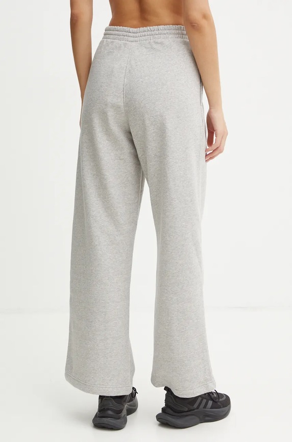 Tepláky adidas Originals Femme Galore Wideleg Fleece Pants JN3028 sivá AW24