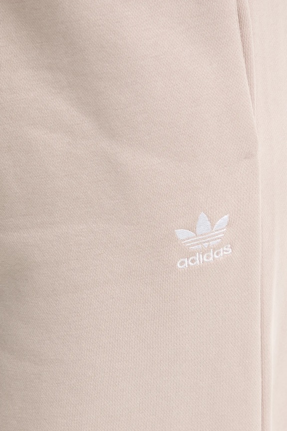 Tepláky adidas Originals Femme Galore Wideleg Fleece Pants béžová JN3029