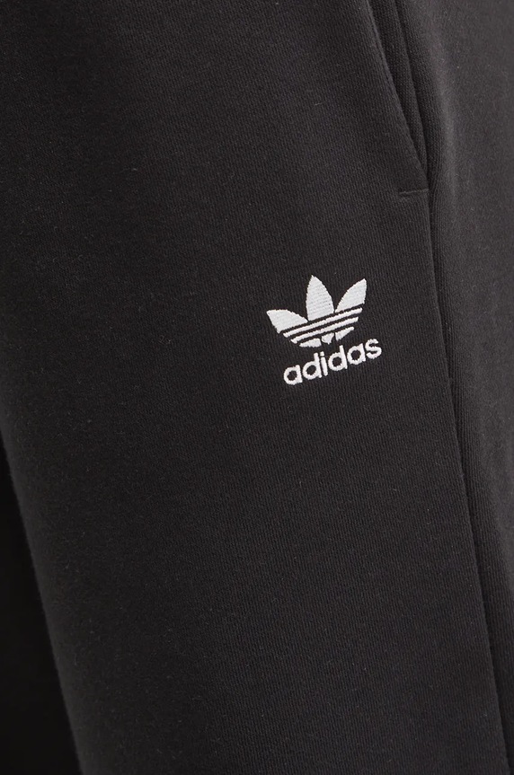 adidas Originals pantaloni de trening Femme Galore Wideleg Fleece Pants negru JN3030