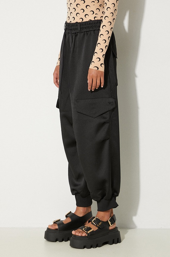 Y-3 joggers Cargo Pants Tech Seersucker black IR7100