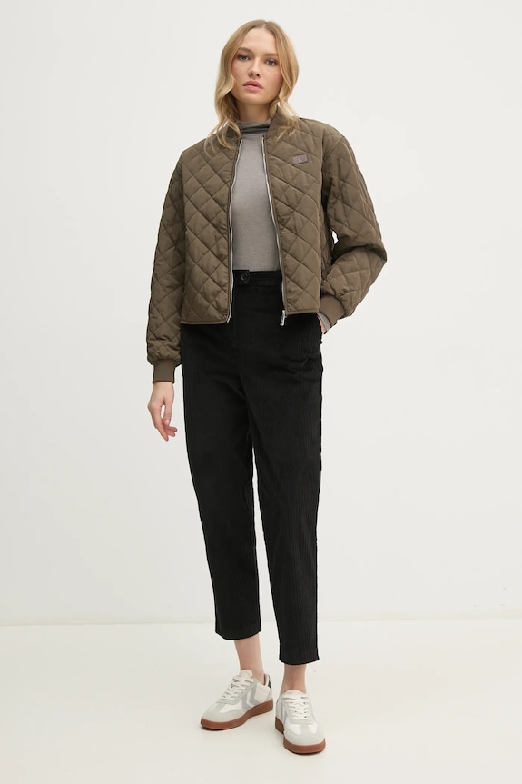 Παντελόνι Sisley 40LPLF03Z μαύρο AW24
