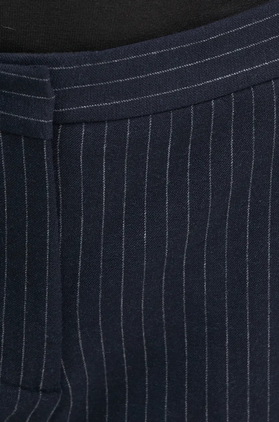Calvin Klein pantaloni din lana bleumarin K20K207645