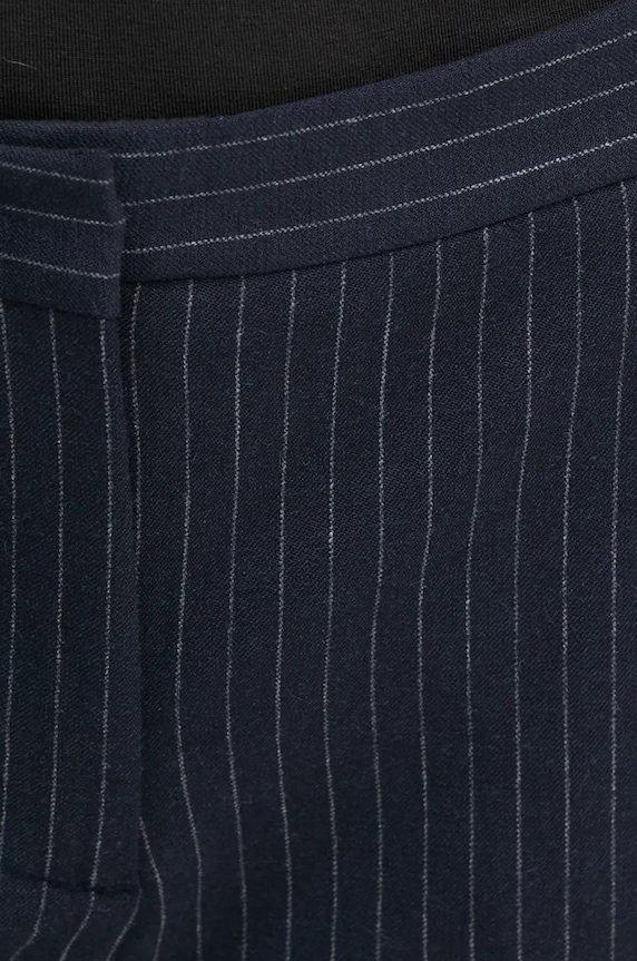 Calvin Klein pantaloni din lana bleumarin K20K207645