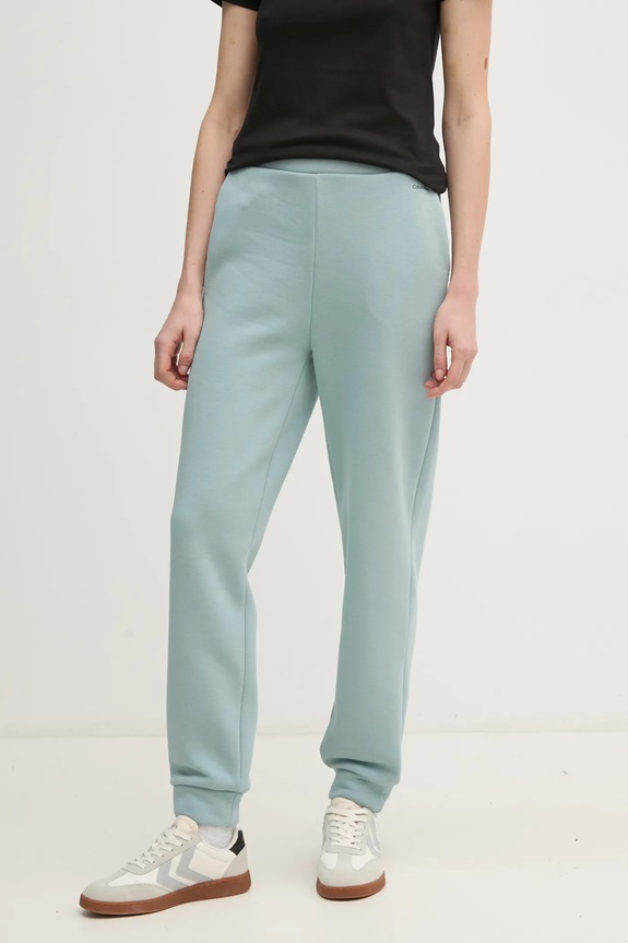 Tepláky Calvin Klein pletenina modrá K20K208330