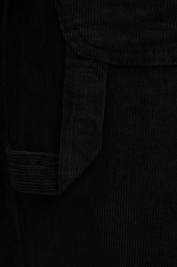Menčestrové nohavice Dickies CORDUROY CARPENTER DK0A863Z čierna