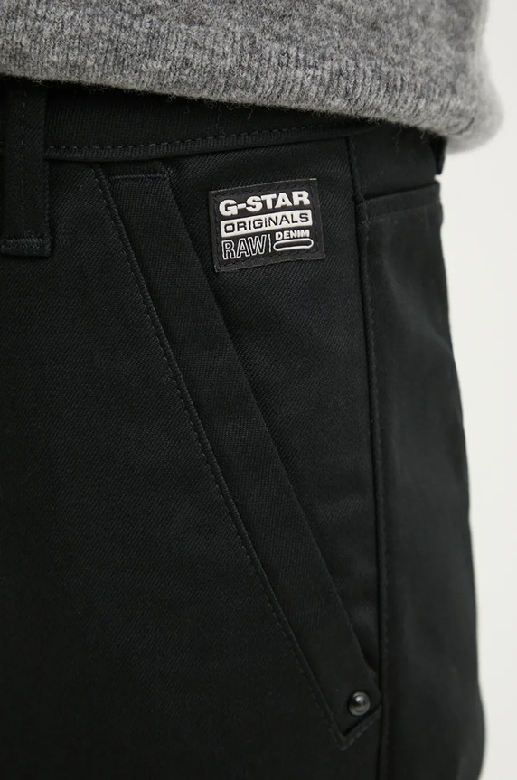 Nohavice G-Star Kate Boyfriend Chino čierna D25257.C105