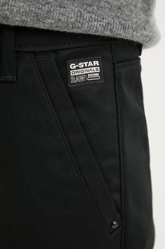 Nohavice G-Star Kate Boyfriend Chino čierna D25257.C105