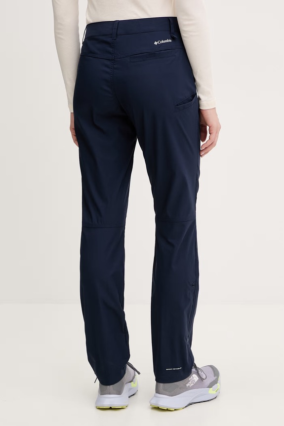 Abbigliamento Columbia pantaloni da esterno Leslie Falls 2087083 blu navy