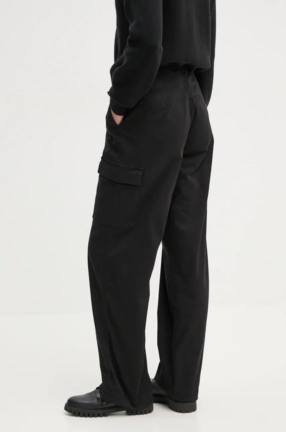 Hlače Calvin Klein Jeans crna J20J224965