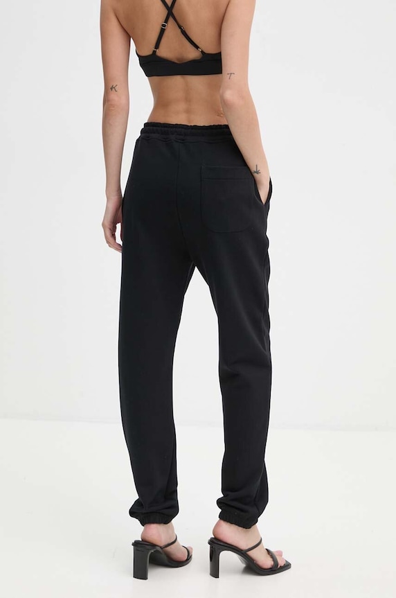 Oblečenie Bavlnené tepláky Moschino Jeans 0319.8732 čierna