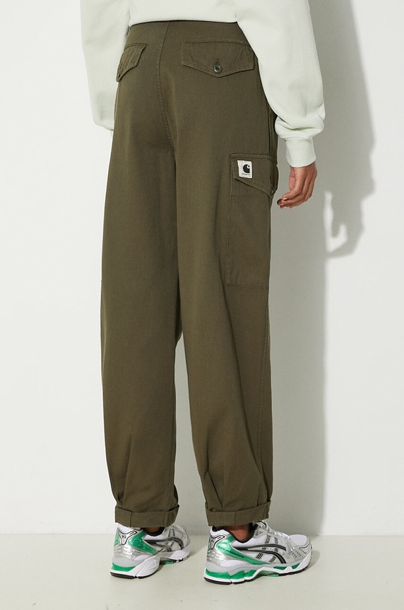 Clothing Carhartt WIP cotton trousers Collins Pant I029789.666GD green