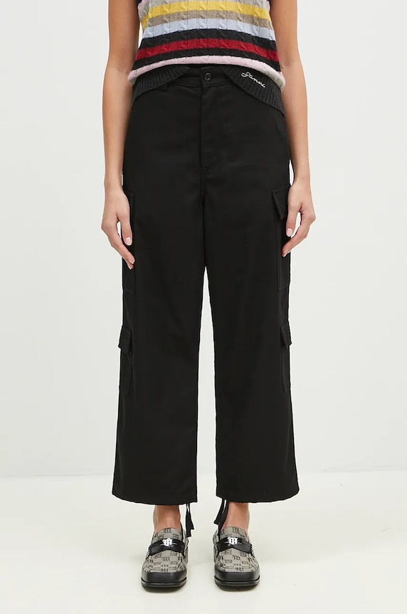 Штани Carhartt WIP Kingsley Pant висока чорний I033772.8901
