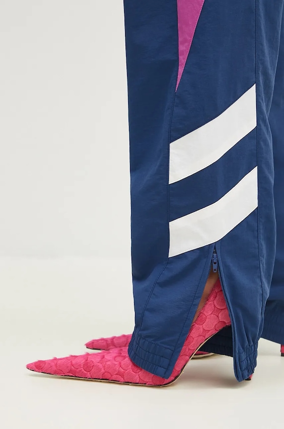 Tepláky Martine Rose Panelled Trackpant modrá 154WP01511