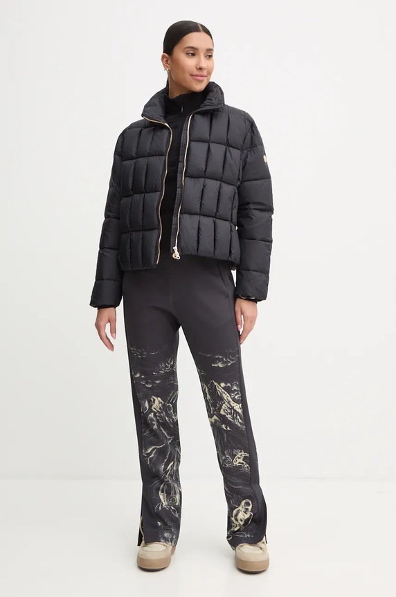 Sportalm pantaloni Columbus Print 1826506665 negru AW24