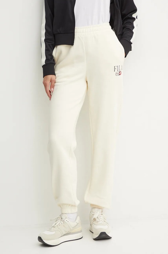 Fila pantaloni della tuta Lewisville maglia beige FAW0911