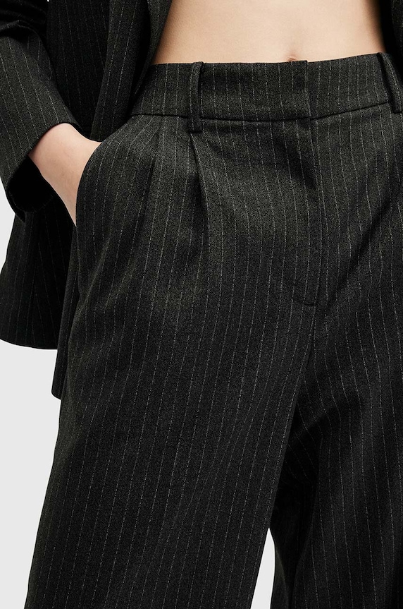 Одежда Брюки AllSaints AVERIE PIN W009QB серый