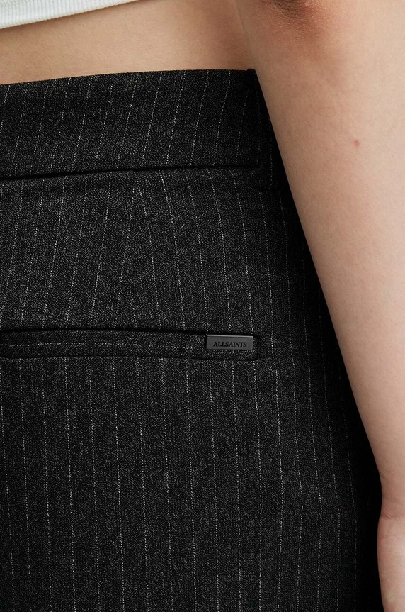 Брюки AllSaints AVERIE PIN серый W009QB