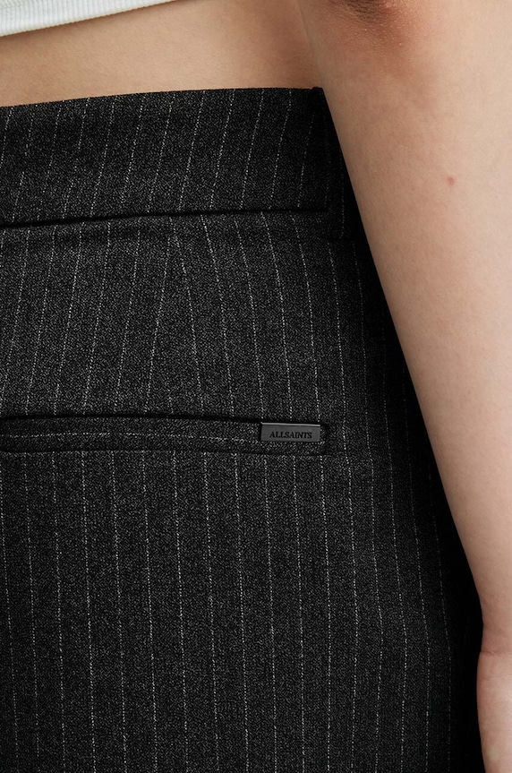 Брюки AllSaints AVERIE PIN серый W009QB