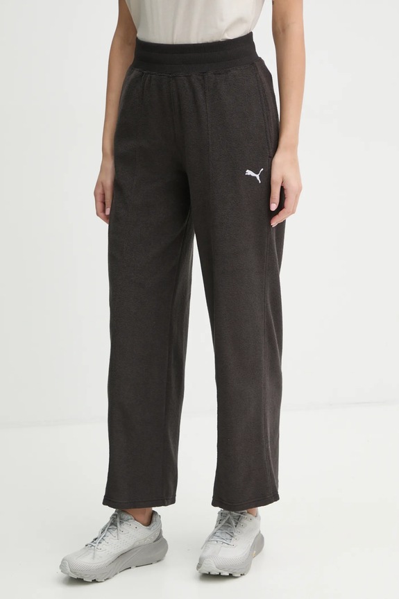 Puma pantaloni della tuta maglia nero 681637