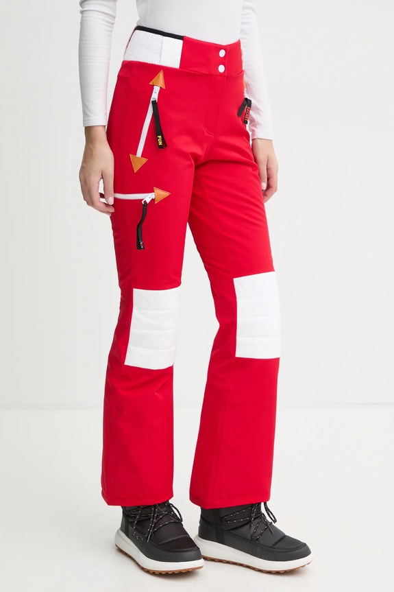 Rossignol pantaloni de schi Pilot x JCC panza rosu RLNWP08