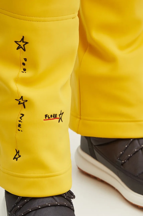Rossignol pantaloni de schi Sisrius x JCC galben RLMWP18
