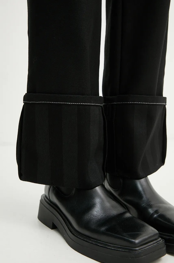 Sunnei jeansi RTWWBOT001 negru