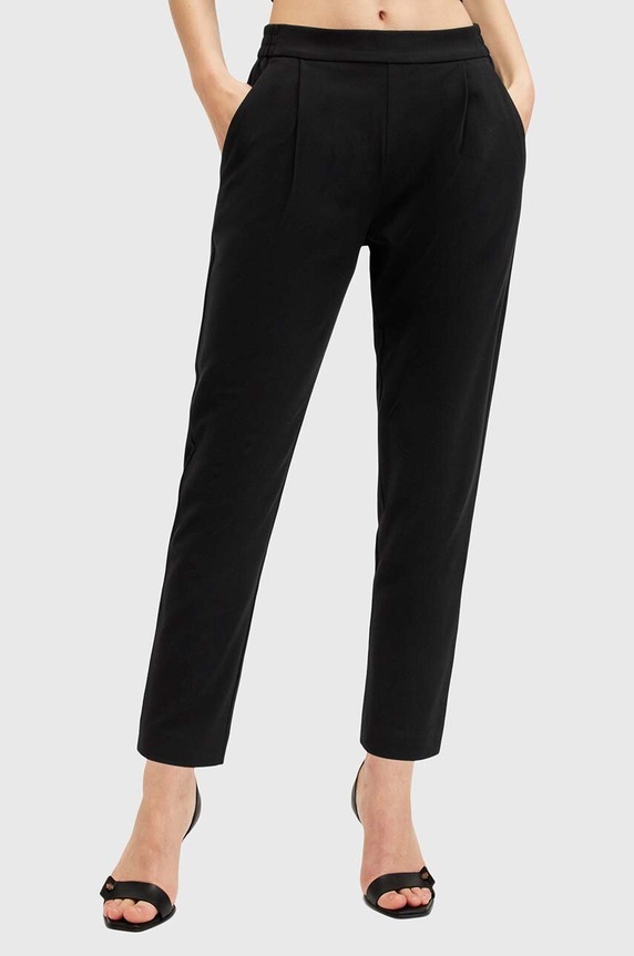 Kalhoty AllSaints ALEIDA TRI TROUSER W009QZ černá AA00