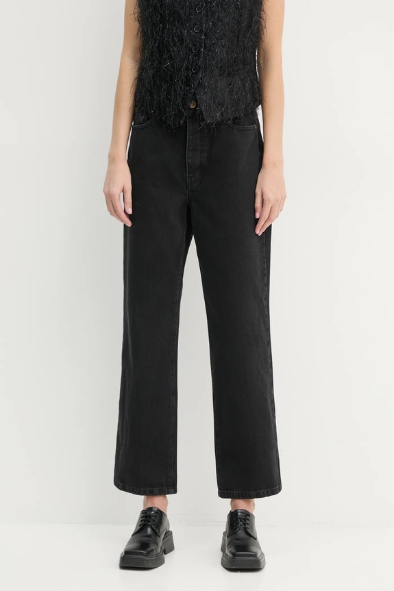 By Malene Birger jeansy MILIUM Planet friendly czarny Q70252012Z