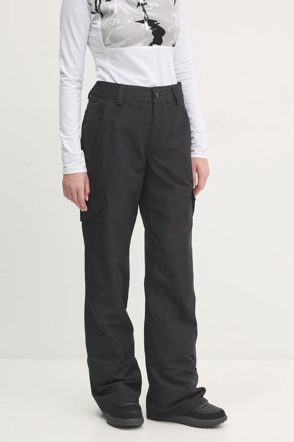 Volcom spodnie Bridger Insulated tkanina czarny H1252503