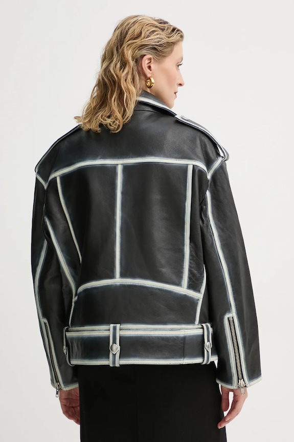 Îmbrăcăminte Stand Studio geaca de piele Irene Jacket 62272.7030 negru