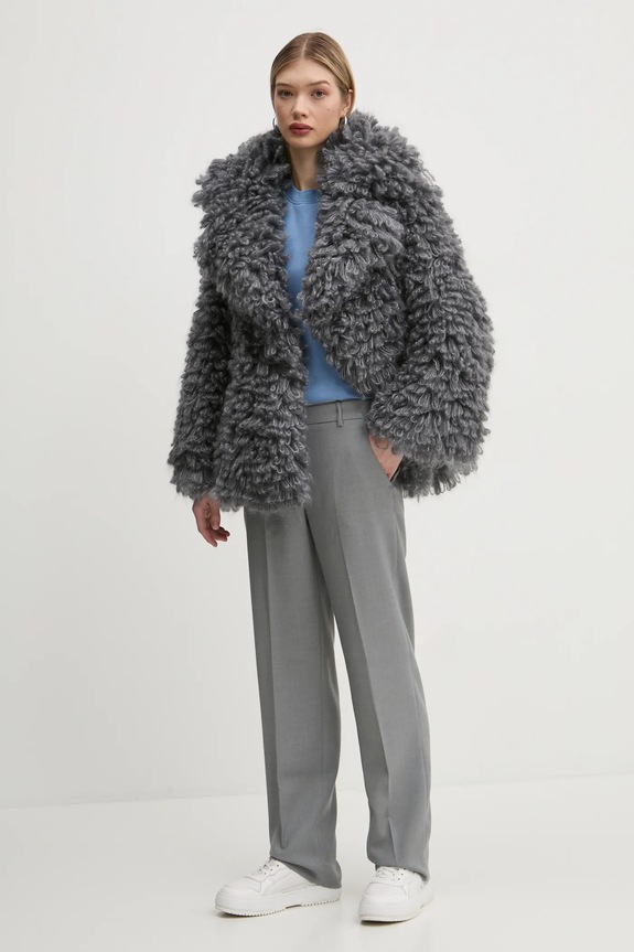Hlače Abercrombie & Fitch KI156.4499.967 siva AW24