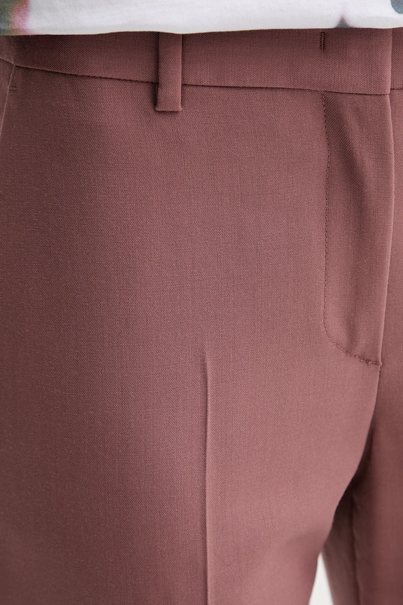 PS Paul Smith pantaloni in lana rosa W2R.N264.P31053